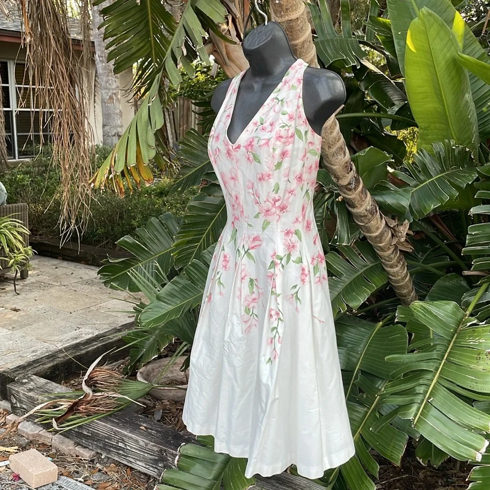 Ralph Lauren floral cotton dress - Picture 1 of 8